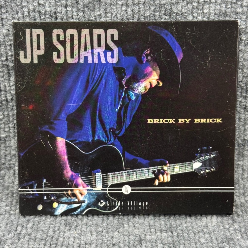 JP Soars Brick By Brick CD Album 2022 Little Village Blues Americana LVF 1062